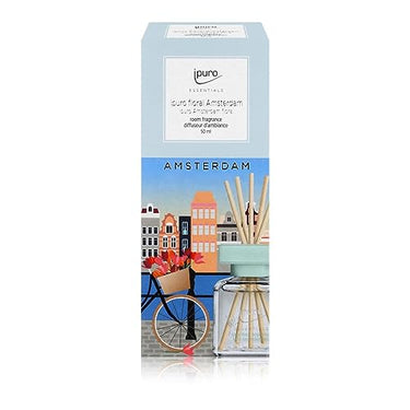 Ipuro floral Amsterdam Raumduft 50ml - Duftöl Raumduft Lufterfrischer (1er Pack) im Sale